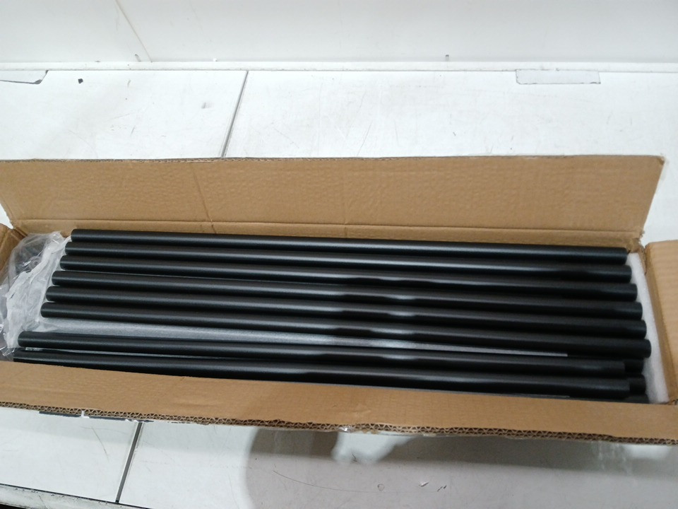 56PK Hypergiant Aluminum Round Deck Railing Spindle Balusters - 26" - Black image 3