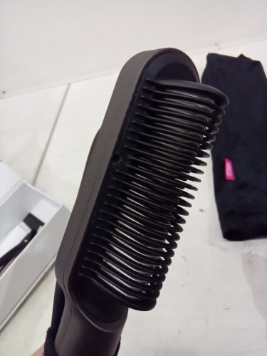 TYMO RING PLUS IONIC HAIR STRAIGHTENING COMB -9 TEMPeRATURE SETTINGS - BLACK (MODEL:‎HC103) image 5