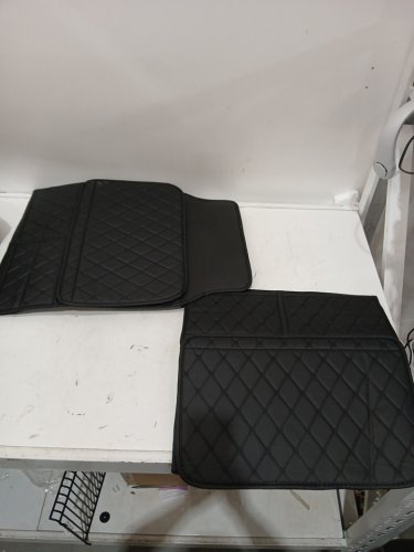 2PK TACOPETS Car Seat Protector for Child Car Seat with Mesh Pockets - BLACK image 3