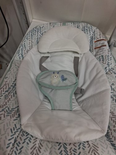 INGENUITY KEEP COZY 3-IN-1 GROW WITH ME VIBRATING BABY BOUNCER SEAT & ROCKER - 6-40LBS - SPRUCE - (MODEL: 12637) image 4