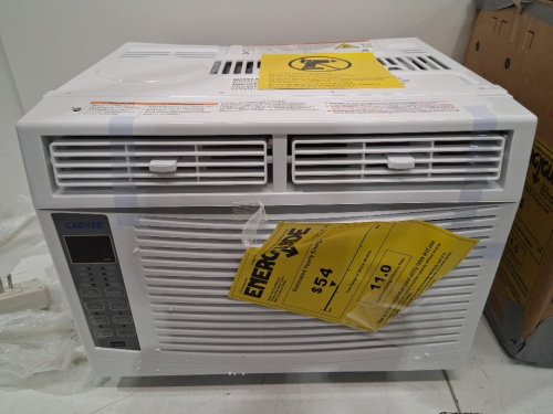 garvee window air conditioner with remote control - 6000btu - white (model:twc-06crd1/l1ui) image 4