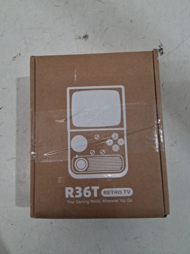 R36T RETRO TV STYLE GAMING HANDHELD WITH 18543 GAMES - 64GB - RGB LIGHT - BLACK image 4