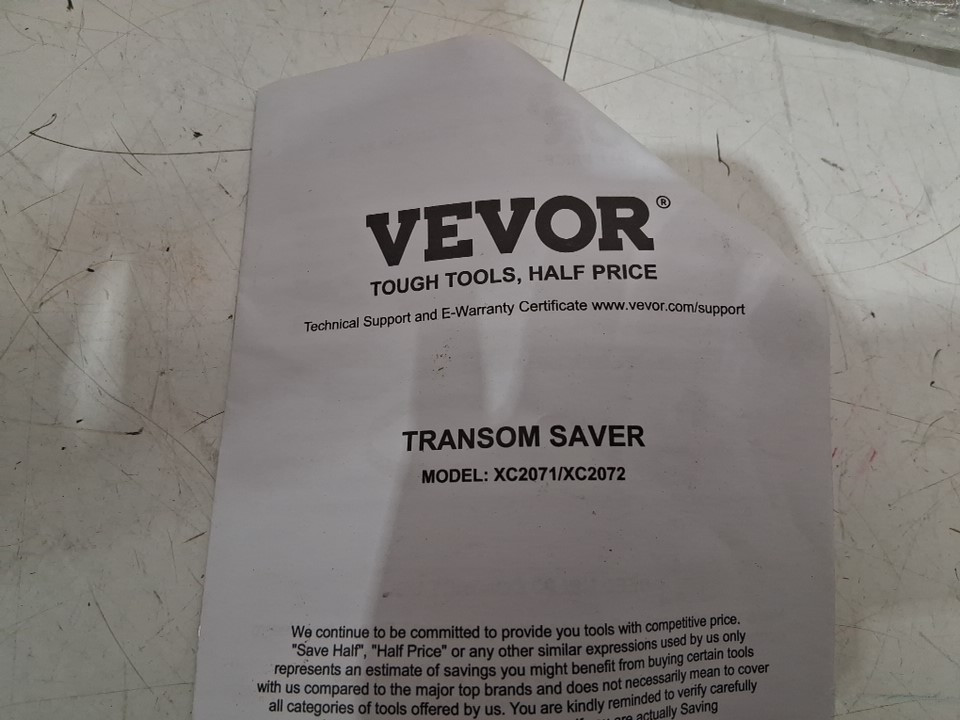 Adjustable Boat Transom Saver with Composite Head - 24-36" (model: xc2071) image 4