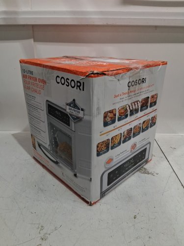 COSORI 11-in-1 Air Fryer Toaster Oven with rotisserie accessories - 12L - Fits 8" Pizza - stainless steel (MODEL: CAF-R121-SCA) image 2