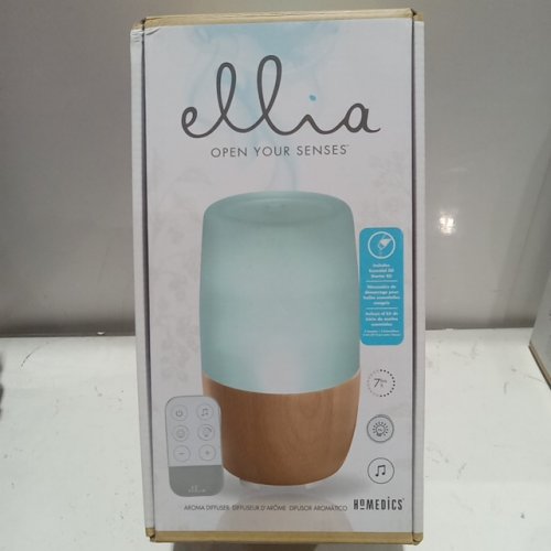 HoMedics Round Ellia Aroma Diffuser with Essential Oils and Sound Spa (Model: 2242798) image 5