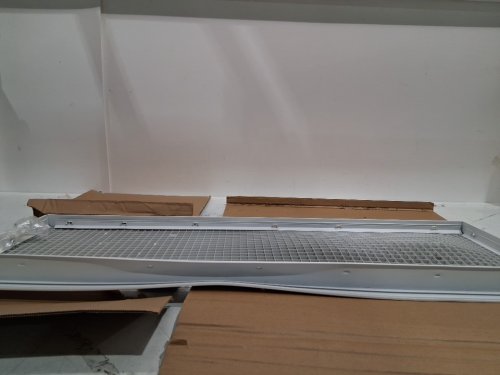duct opening vent cover - 31.5" x 9.5" - white image 6