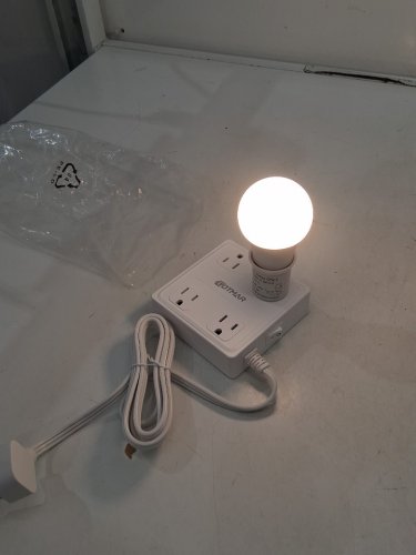 gotmar FLAT PLUG POWER BAR WITH USB C - 4FT - WHITE (MODEL: WT-2301-PL) image 4