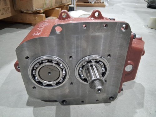 Heavy-Duty Cast Iron Mechanical Transmission Assembly gear box image 5