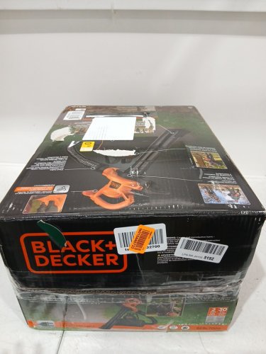 BLACK+DECKER CORDED VACUUM BACKPACK LEAF BLOWER & MULCHER - 250MPH/ 400CFM - BLACK/ORANGE (MODEL: BEBL7000) image 3