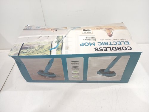 Amiluo Cordless Electric Mop With Water Spray - Blue image 3