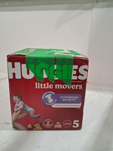 50PK HUGGIES LITTLE MOVERs DIAPERS - SIZE 5 - DISNEY BABY LION KING image 2
