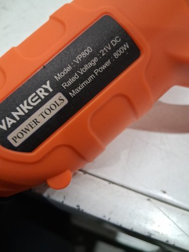 VANKERY CORDLESS BATTERY OPERATED POLE SAW - 21 V - ORANGE / BLACK (MODEL: VP800) image 5