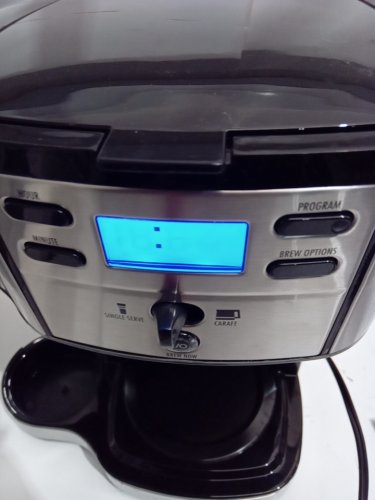 HAMILTON BEACH 2-WAY PROGRAMMABLE COFFEE MAKER - 12 CUP - BLACK (MODEL: 47500J) image 8