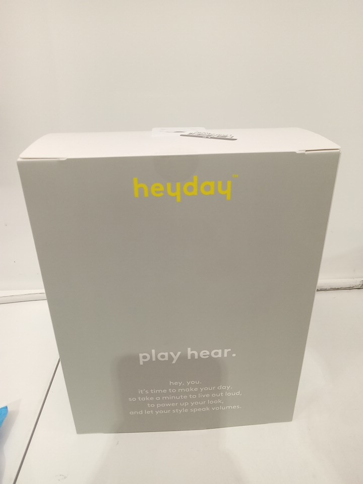 HEYDAY wired headphones with Microphone & remote - 3.5mm aux - mist yellow - (model: 008 07 6304) image 2