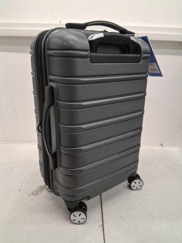 2pc Samsonite Omni 2 Hardside Expandable Spinner Luggage suitcase with telescopic handles - 22" & 24" - Solid Charcoal grey (model: 138449-3386) image 16