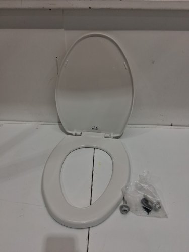 BEMIS slow close easy clean toilet seat - Elongated 18.5" - White - ( model: 7300SLEC 000 ) image 3