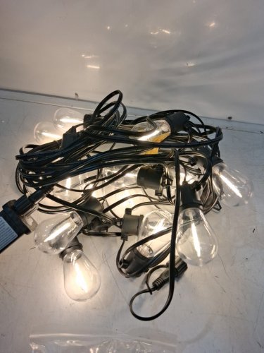 ADDLON OUTDOOR WATERPROOF STRING LIGHTS WITH REMOTE - 50FT - BLACK image 4