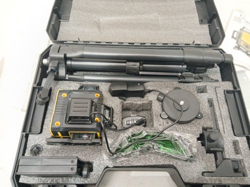 gisam cross line laser with tripod - 4d laser with 16 lines image 4
