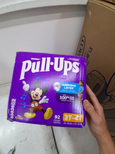 92PK HUGGIES Disney pull ups TRAINING PANTS for 32lb to 40lb - size 3t to 4t (model: 5583601) image 4