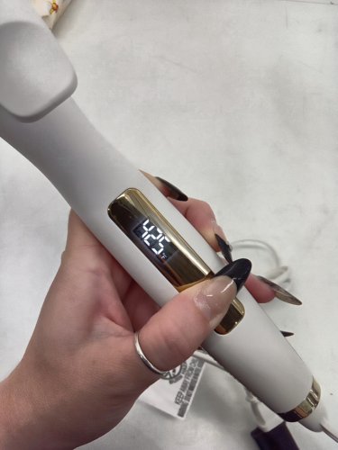 KRISTIN ESS SOFT BLEND CURLING IRON - 2" - WHITE/GOLD - (MODEL:KES0193) image 8
