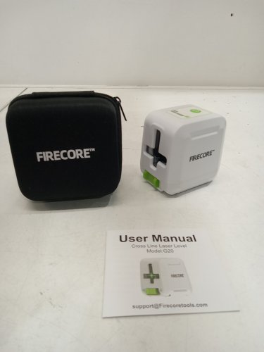 Firecore Laser Level Self Leveling with green beam - white - (model: g20) image 3