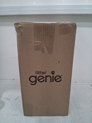 LITTER GENIE STYLE CAT LITTER ODOR CONTROL DISPOSAL SYSTEM PAIL WITH SCOOP AND HOLDER - 18" - WHITE (MODEL: ‎I000658) image 2