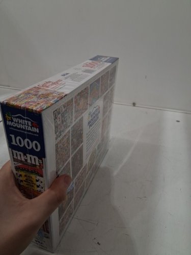 1000pc white mountain puzzle candy wrappers - larger pieces (model:862e) image 3