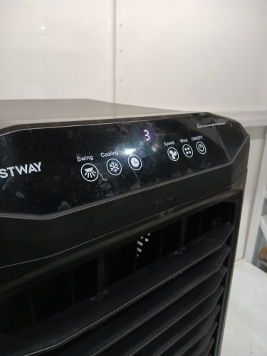 KOTEK Air Conditioner on wheels with remote - 7GAL - 35" - Black (Model: ES10672US-BK/KC-923R) image 5