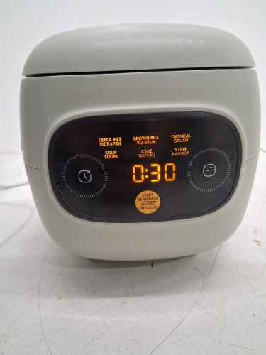 COMFEE' Mini Rice Cooker - 4 Cups - SAGE GREEN (MODEL: CRD12L1B1BPGCA) image 4