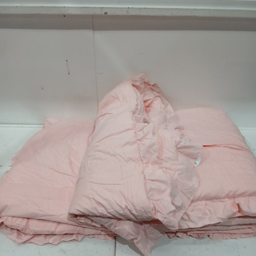 Yikush Shabby Chic Soft Ruffle Comforter - FULL- Pink image 3