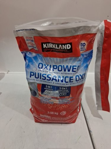 110pk kirkland signature oxi power premium laundry detergent pods - (Model: 2675962) image 2
