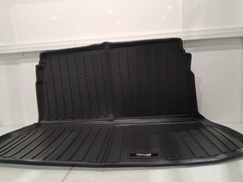 YONUGIL Custom All Weather TPE Cargo Trunk Liner for 2022-2026 Toyota Corolla- BLACK image 2