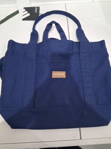 Women’s Adidas Canvas Court Tote Bag - 25L - BLUE - (Model: JJ7504/1967363) image 2