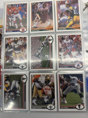 750 APPROX ASSSTD 1991 UPPER DECK NFL FOOTBALL CARDS image 14