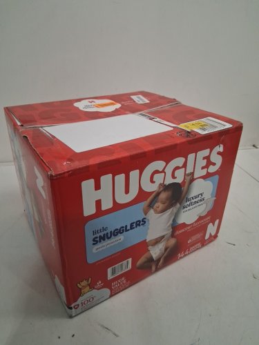 144PK HUGGIES LITTLE SNUGGLERS BABY DIAPERS - SIZE NEWBORN (UP TO 10 LBS) - WINNIE THE POOH image 2
