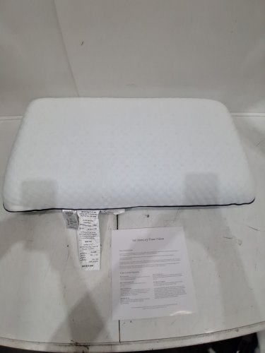Everrest GEl Memory Foam Pillow - queen - 30" x 16" - WHITE image 2