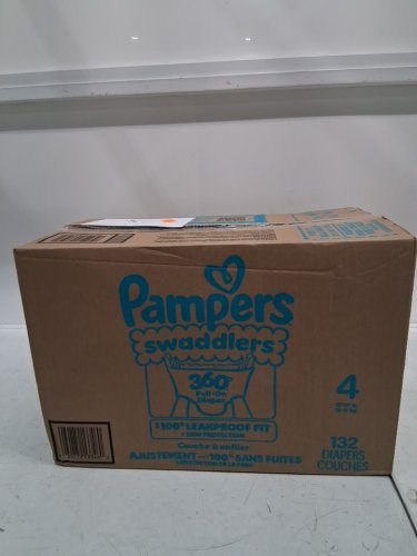 132pk pampers swaddlers 360° pull-on disposable diapers - size 4 image 2