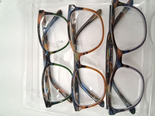 3PK Innovative Eyewear chloe Reading Glasses - +1.25 - Assorted Designs (Model: 8859150) image 3