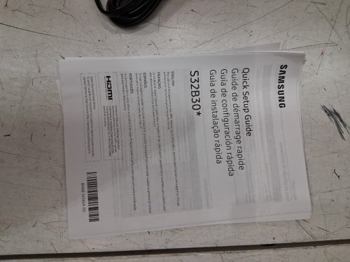 Samsung 32" FHD 75Hz LED 1080HD FreeSync Monitor - Black (Model: LS32B300NWNXGO) image 3