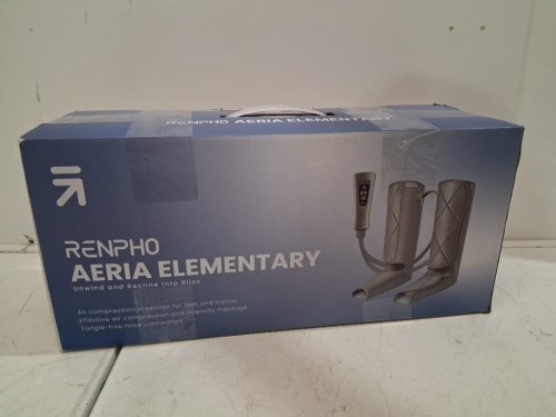 Renpho Aeria Ultimate Thermal Full Leg Massager with 20 Minute Timer - Silver/Grey (model: RF-ALM071) image 6