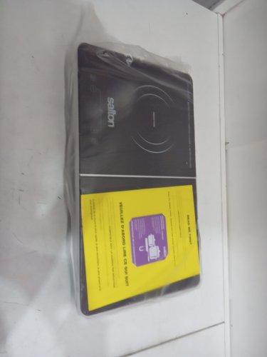 SALTON PORTABLE DOUBLE-INDUCTION COOL TOUCH DIGITAL COOKTOP - 1800w - BLACK (MODEL: ID1487/1145515) image 4