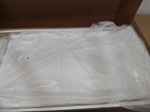 infans wooden baby changing table with storage and included changing pad - 34" x 19" x 34" - white - (model: ac10048wh) image 7