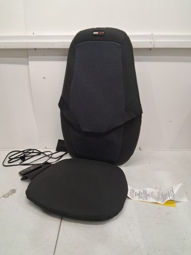 OBUSFORME DEEP KNEADING SHIATSU MASSAGE CUSHION WITH HEAT - 3 MASSAGE ZONES - BLACK (MODEL: SM-SMC-05) image 2