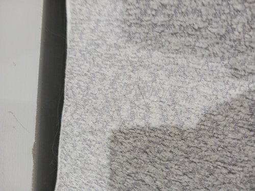 COZY KISS Orthopedic Dog Bed for Large Dogs - removable cover - 45'' x 30'' -grey image 3