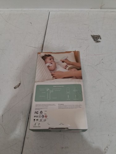 momcozy breezyclear spray & suction electric nasal aspirator - white/green image 2