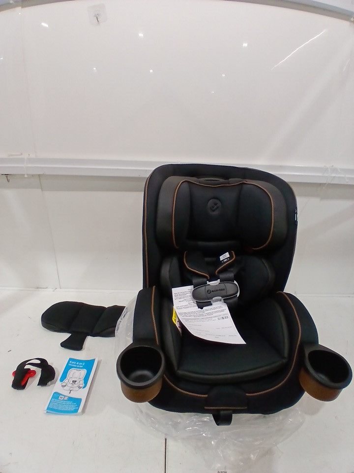 Maxi-Cosi Kani 4-in-1 Convertible Car Seat with Adjustable Headrest & Washable Designer Fabric - Black (model: 22442CDBK) image 4