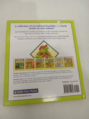 (Hardcover) Storytime with Franklin: A Collection of Six Favourites by Paulette Bourgeois and Brenda Clark image 3
