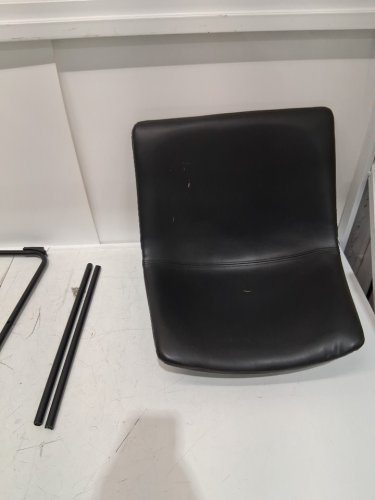 HCD FURNITURE LANDON DINING ROOM CHAIR -  29.75" x 18.5"  x 21" - BLACK (MODEL: B657H-26) image 5
