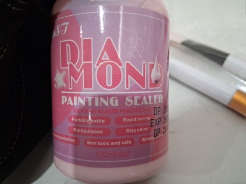 2PK Diamond Painting Sealer - 4oz Each - Pink image 4