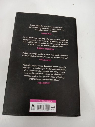 (Hardcover) The Absence: Memoirs of a Banshee Drummer by Budgie image 3